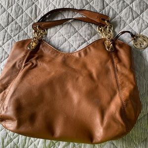 MICHAEL Michael Kors Tan Leather tote